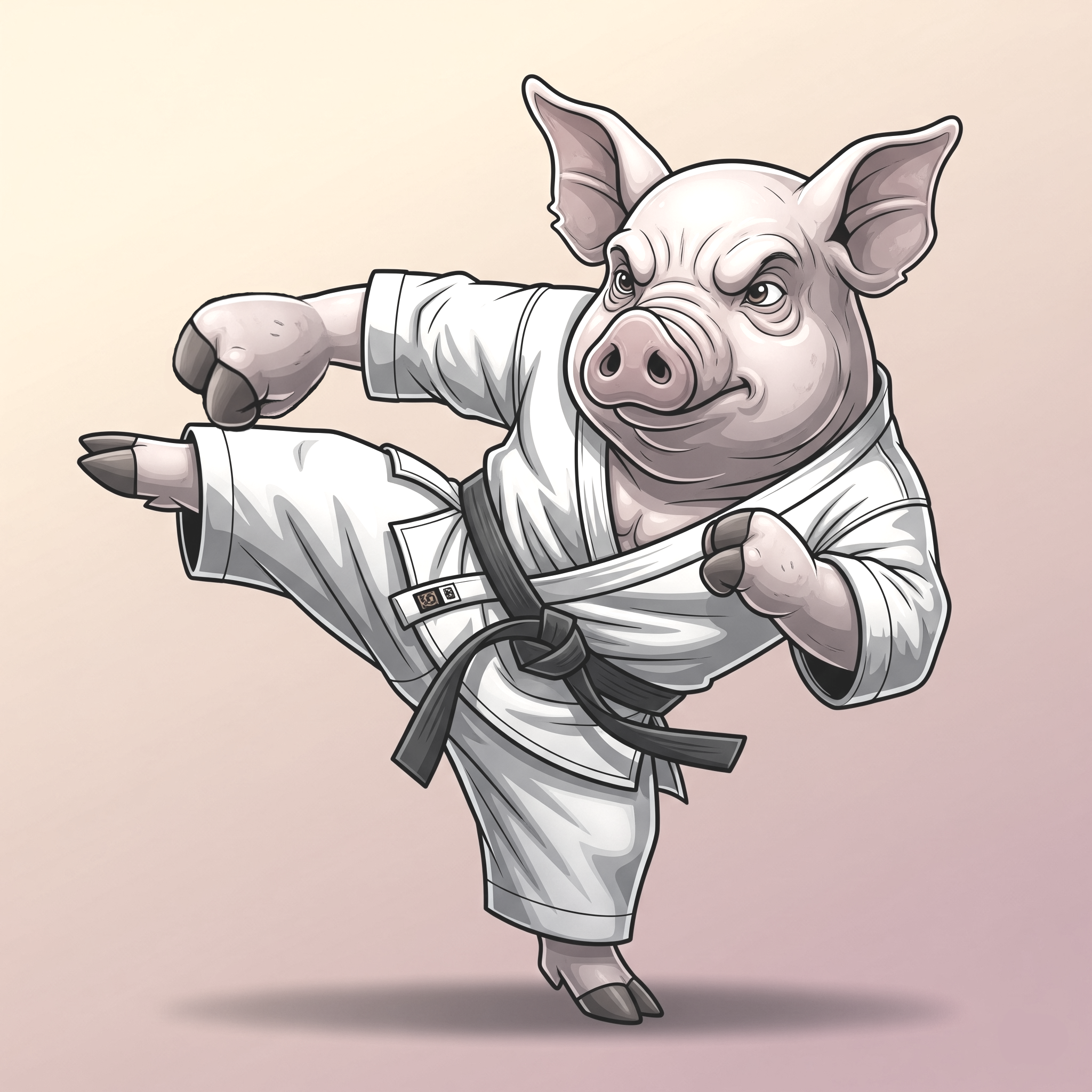 What do you call a pig that does karate? A pork chop!